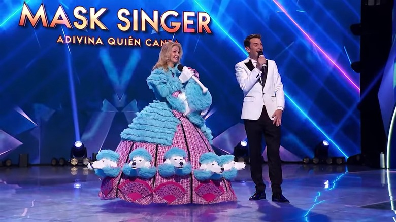 Genoveva Casasnova on the Masked Singer