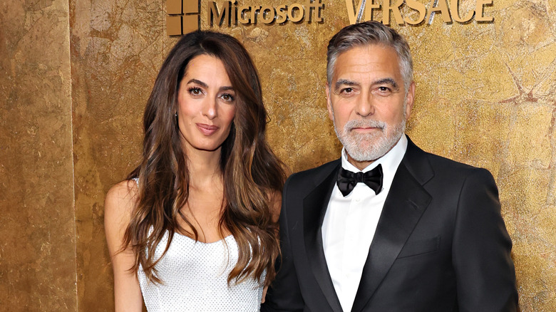 Amal and George Clooney