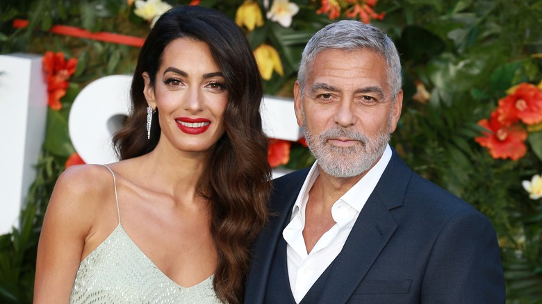 Amal and George Clooney