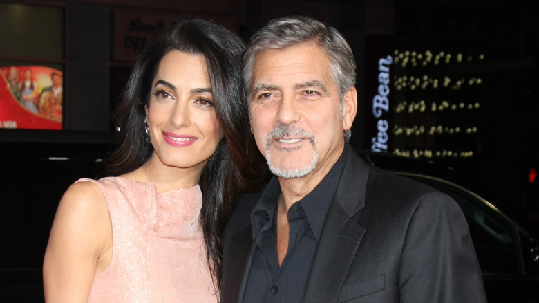 Amal and George Clooney