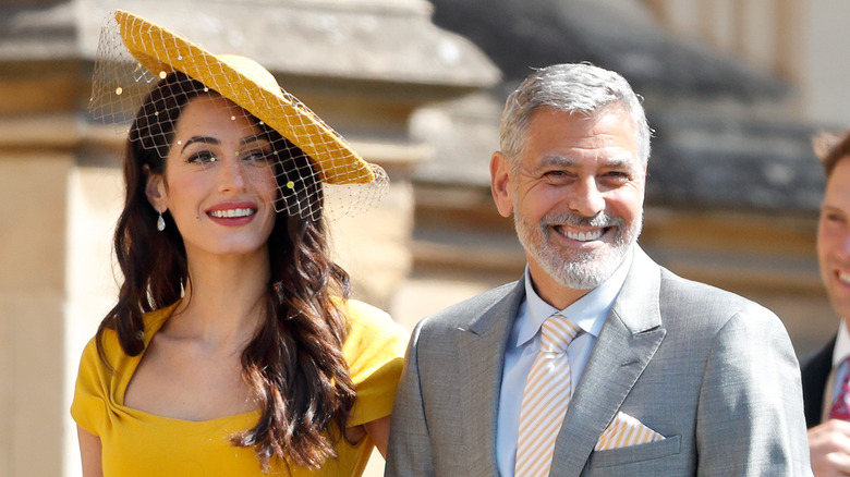 Amal and George Clooney