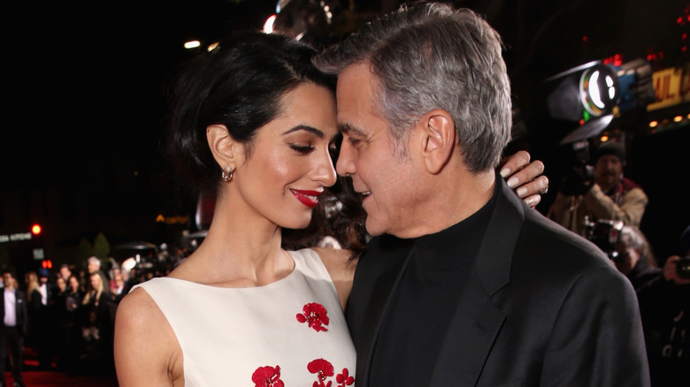 Amal and George Clooney