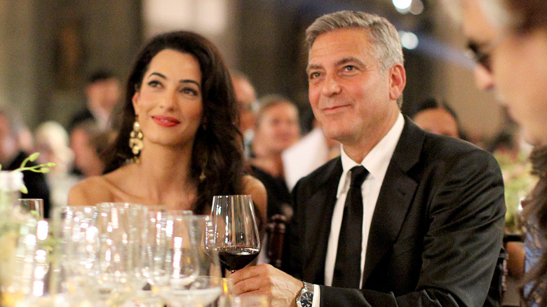 Amal and George Clooney