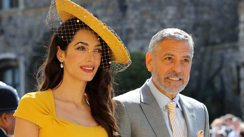 Amal and George Clooney