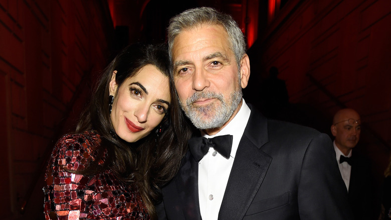 Amal and George Clooney