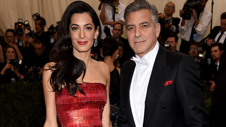 Amal and George Clooney