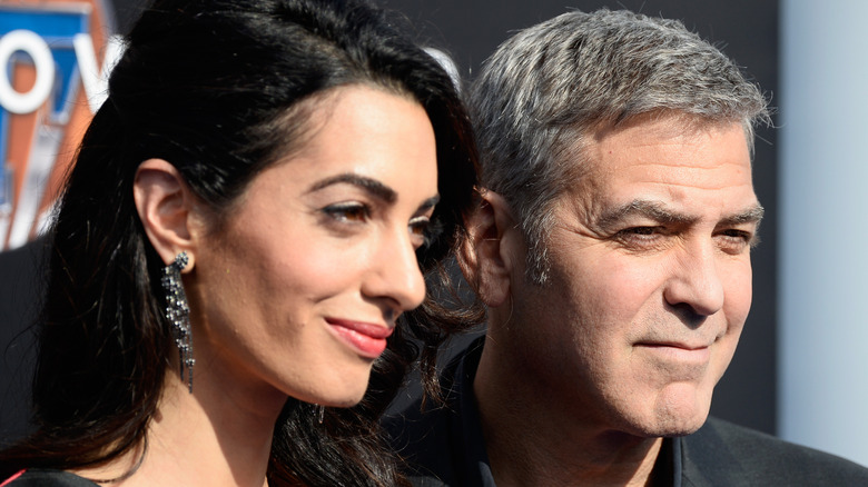 Amal and George Clooney