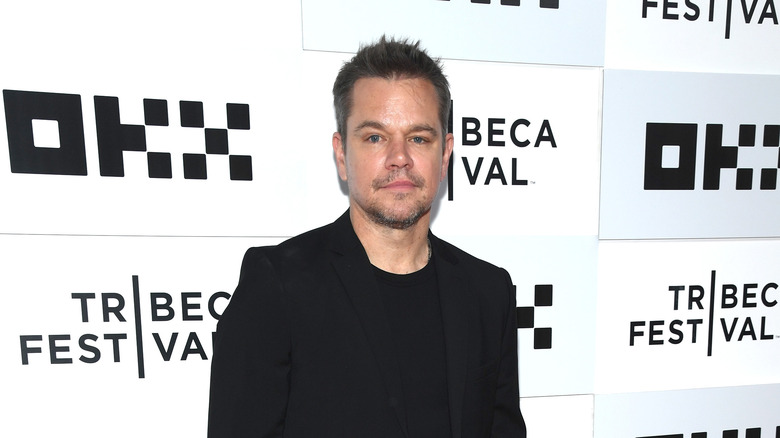 Matt Damon posing