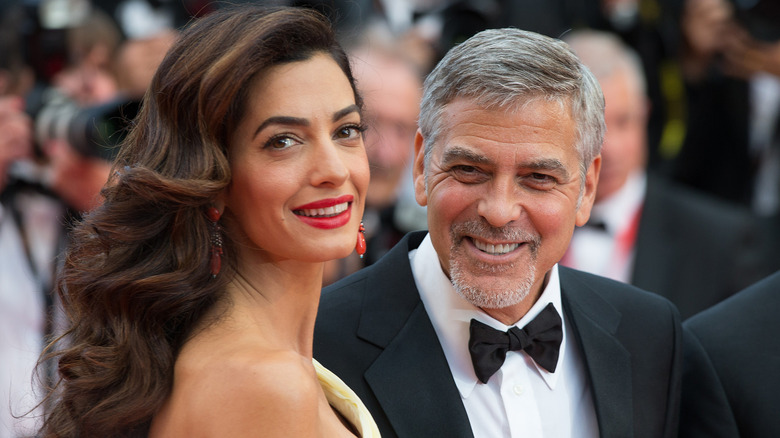 George Clooney and Amal Clooney at the 'Money Monster' premiere at the Cannes Film Festival in May 2016