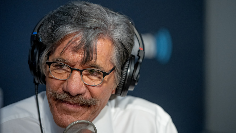 Geraldo Rivera at a radio program