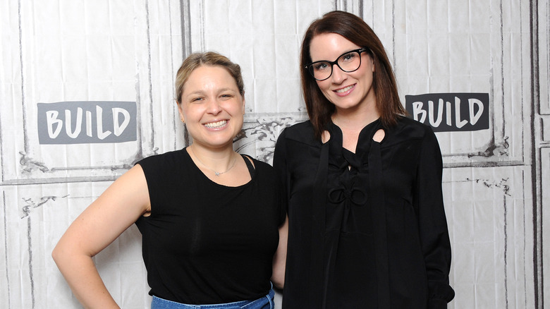 Clea Shearer, Joanna Teplin smiling