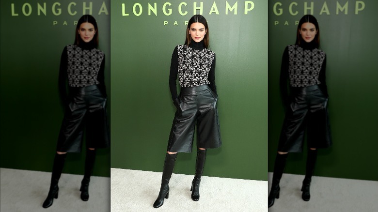 Kendall Jenner Wears Leather Pants for Devin Booker Date Night
