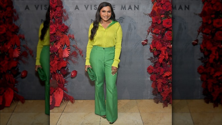 Mindy Kaling smiling at Citi event