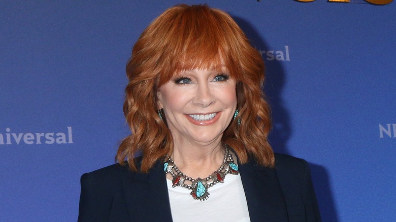 Reba McEntire smilling