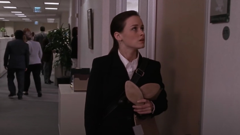 Rory at her internship in "Gilmore Girls"