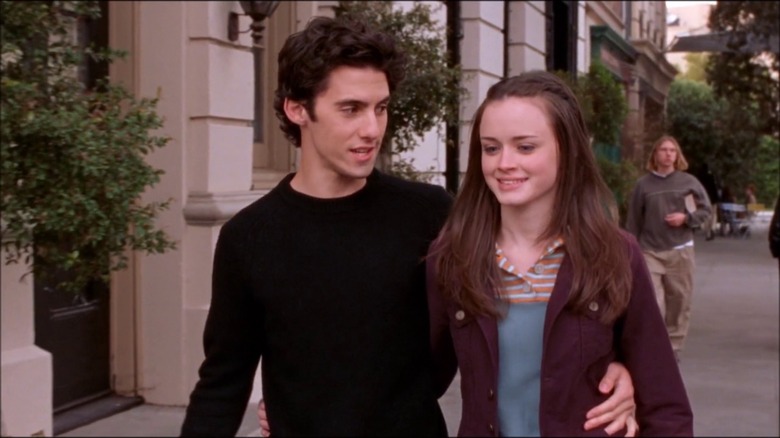 Rory and Jess in "Gilmore Girls"