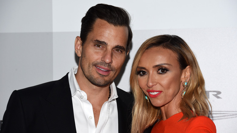 Giuliana and Bill Rancic at a red carpet