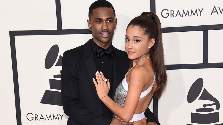 Ariana Grande and Big Sean on the red carpet