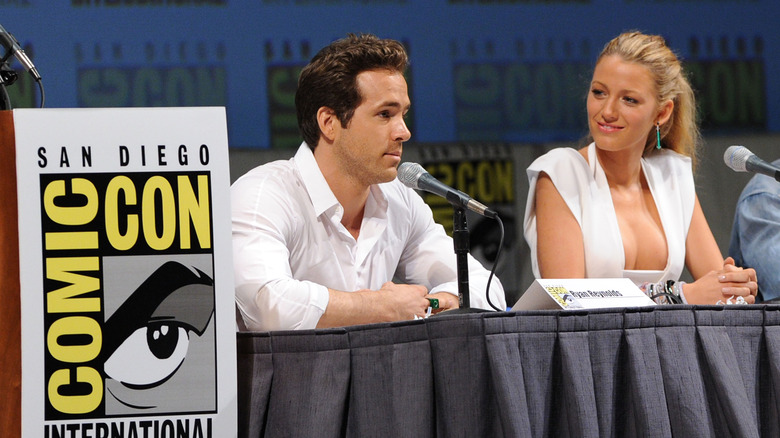 Ryan Reynolds and Blake Lively at Comic Con