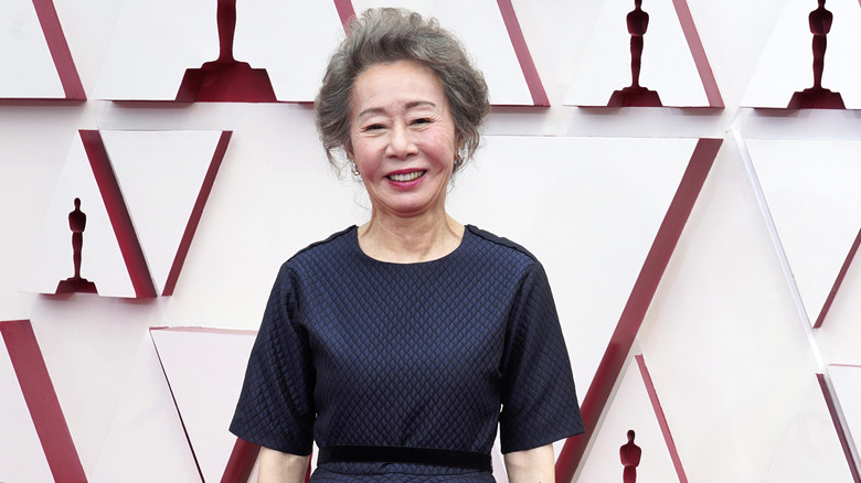 Youn Yuh-Jung on the Oscars red carpet