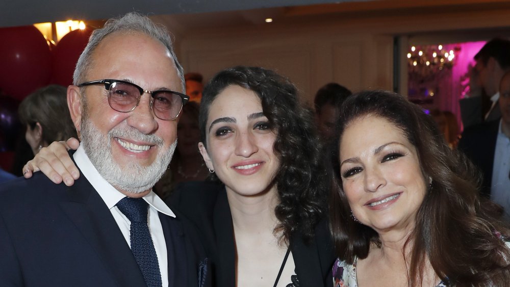 Emilio, Emily, and Gloria Estefan at an event in 2019