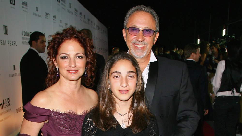 Gloria Estefan's daughter, Emily Estefan, with Emilio Estefan in 2007