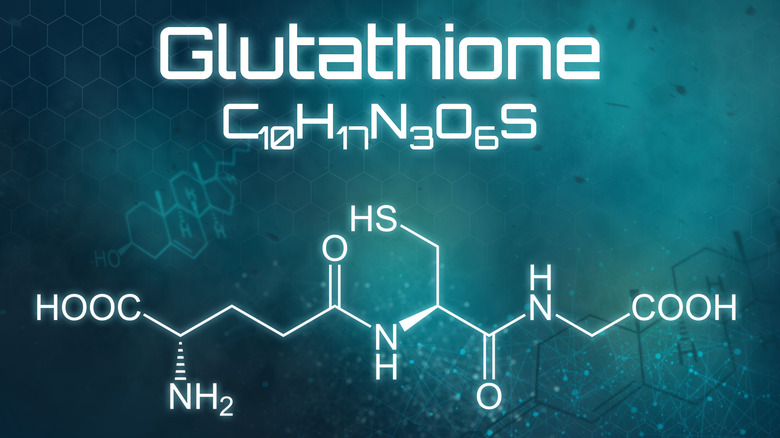 Glutathione molecule