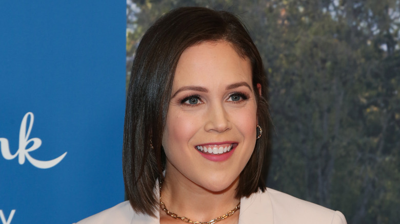 Erin Krakow on the red carpet 