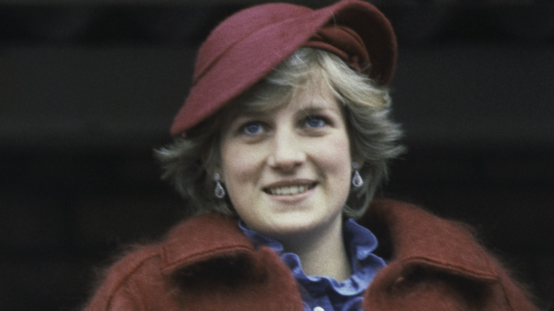 Princess Diana smiling in 1982