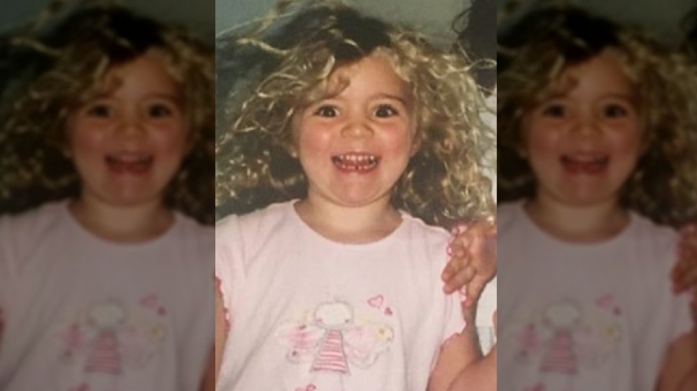 Gordon Ramsay's daughter Tilly Ramsay as a child