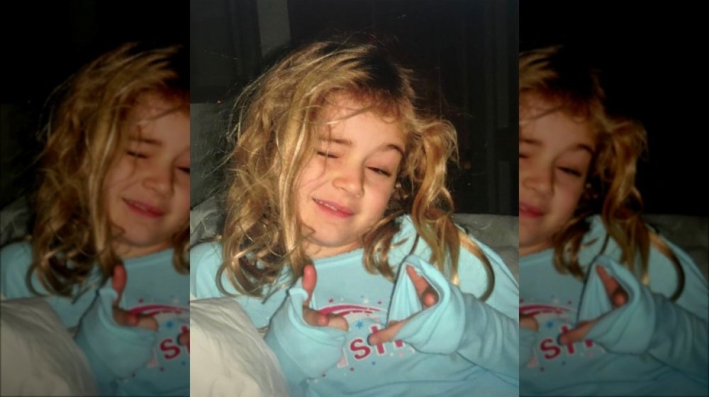 Gordon Ramsay's daughter Tilly Ramsay as a child