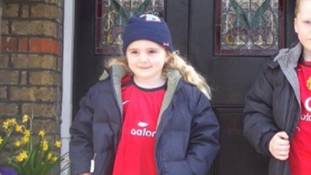 Gordon Ramsay's daughter Tilly Ramsey as a child