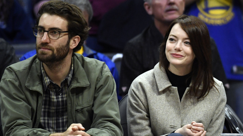 Emma Stone and Dave McCary