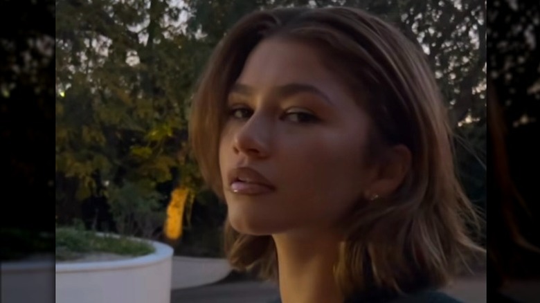 Zendaya with bob haircut