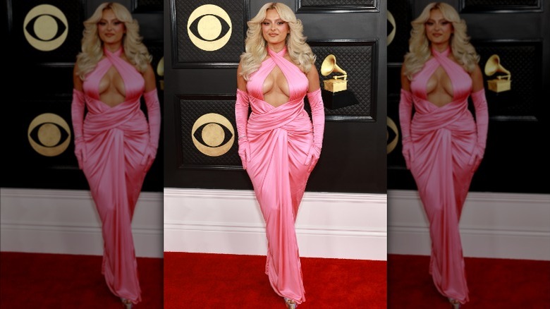 Bebe Rexha on the red carpet