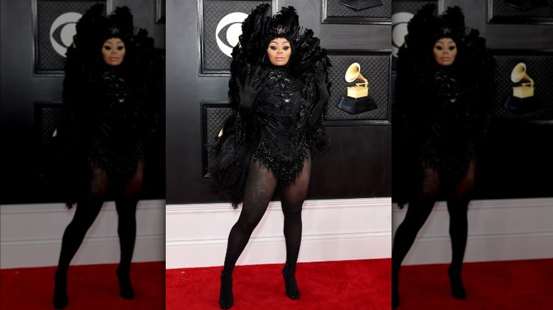 Blac Chyna on the red carpet