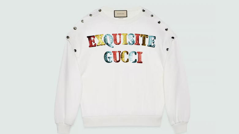 Exquisite Gucci cotton sweatshirt