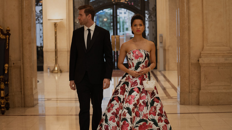 Gugu Mbatha-Raw and Oliver Jackson-Cohen in the Apple TV+ show 'Surface'