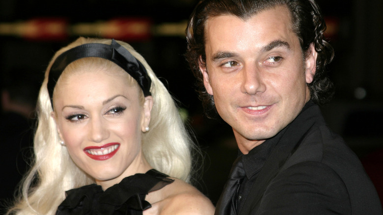 Gwen Stefani and Gavin Rossdale smiling