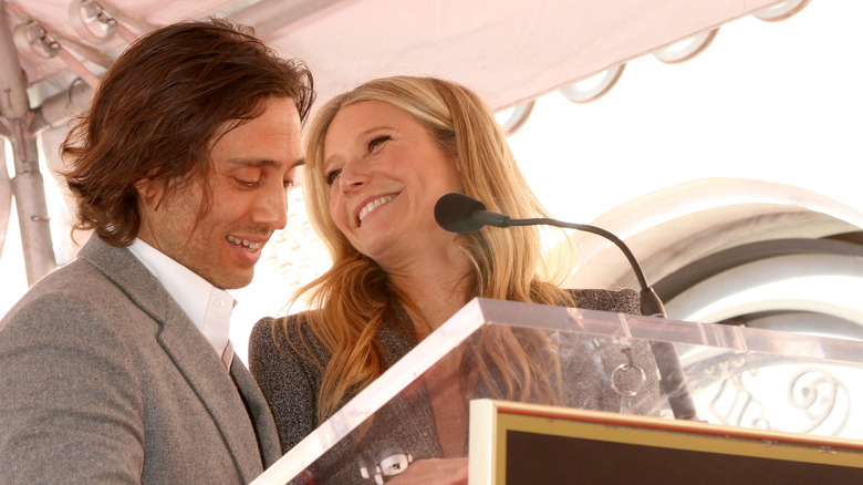 Gwyneth Paltrow and husband Brad Falchuk