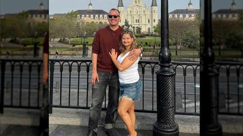 Gypsy Rose Blanchard and Ken Urker smiling