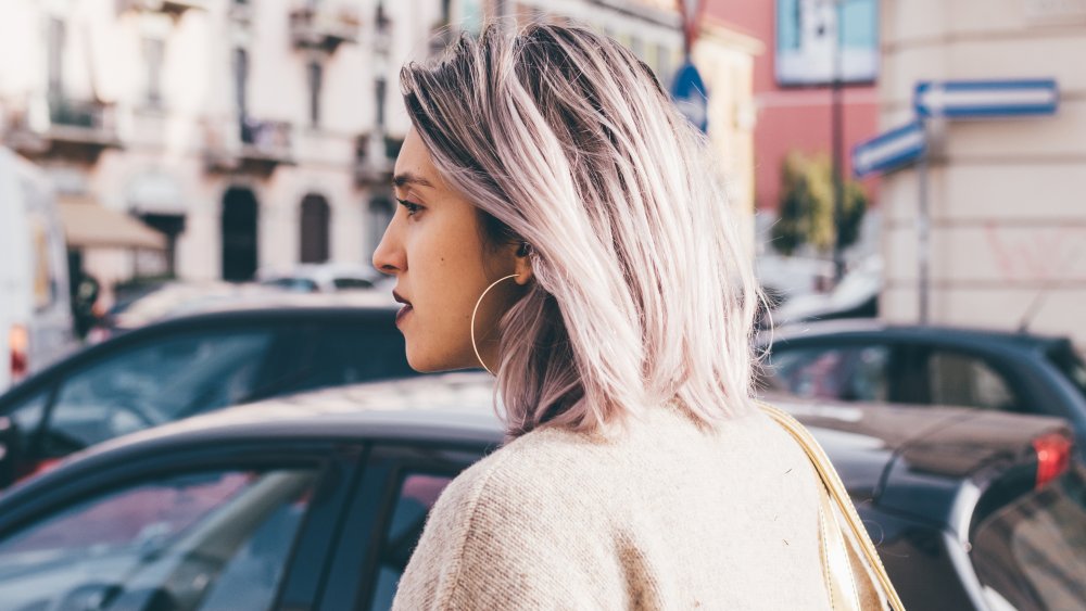 Smokey violet hair color for 2020