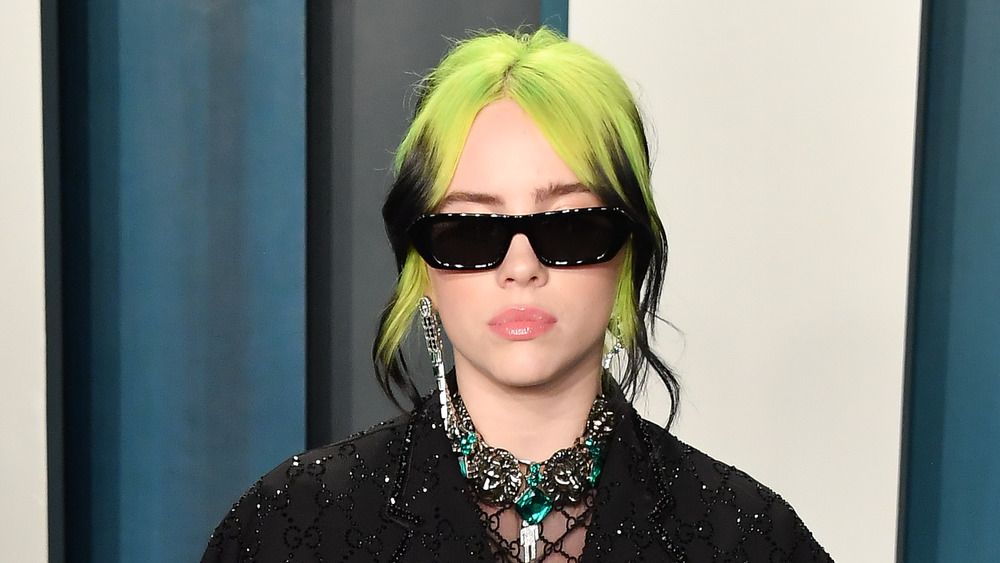 Billie Eilish at an Oscar party in 2019