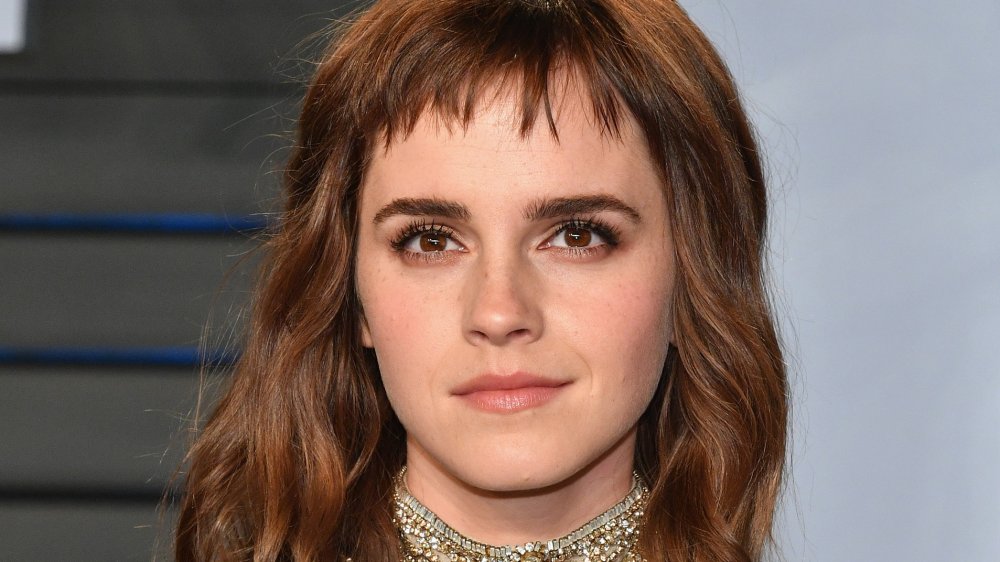 baby bangs haircut for 2020, as seen on Emma Watson