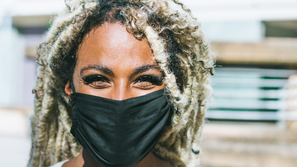 woman with dreadlocks