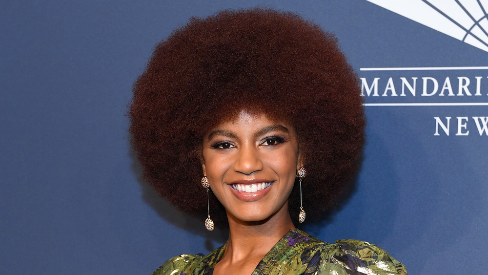 Ebonee Davis at an event in 2020