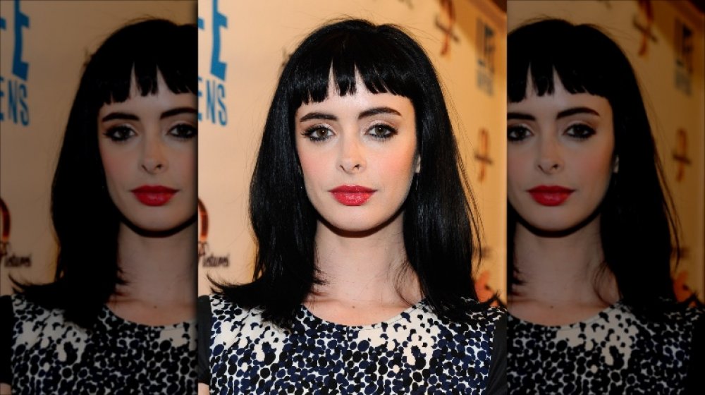 Kristen Ritter's micro fringe, a haircut you'll be asking for in spring 2020 