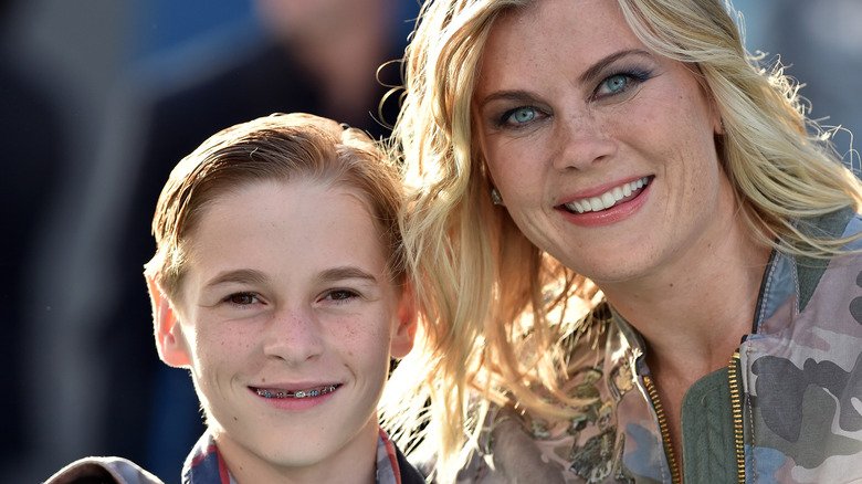 Benjamin Sanov and Alison Sweeney during the premiere of "Pirates of the Caribbean: Dead Men Tell No Tales"