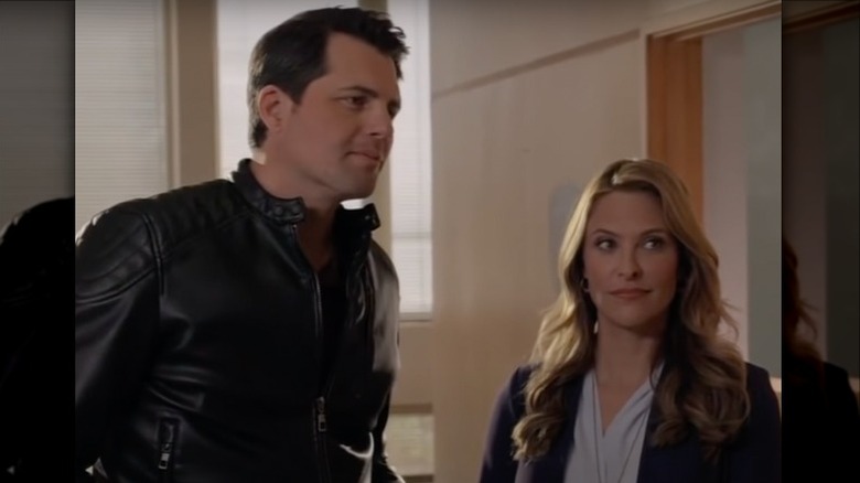 Kristoffer Polaha and Jill Wagner