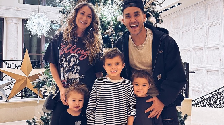 The PenaVega family, parents and kids